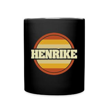 Cadeau pour Henrike - Mug uni - noir - Devant