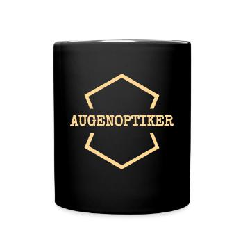 Optometrists as work - Full Colour Mug - black - Front