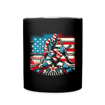 Wrestling - Full Colour Mug - black - Front