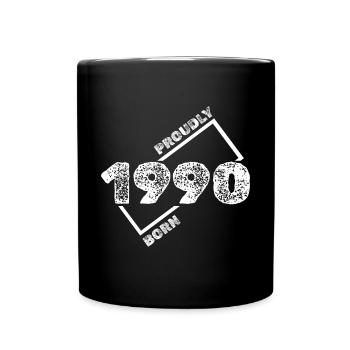 1990 - Full Colour Mug - black - Front