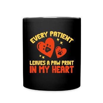 Vet Tech Veterinary Veterinary Technician - Full Colour Mug - black - Front