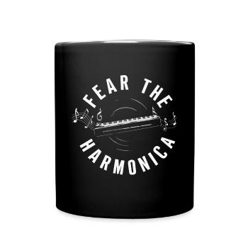 Cadeau de jeu d’harmonica - Mug uni - noir - Devant