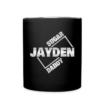 Jayden dans le rôle de Sugar Daddy - Mug uni - noir - Devant