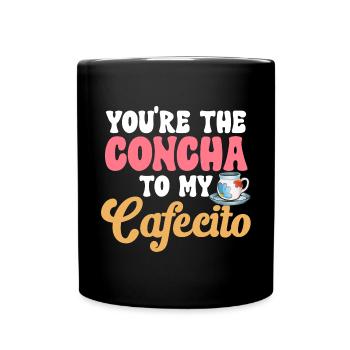Concha Hispanique Mexicain Pan Dulce - Mug uni - noir - Devant