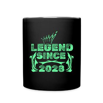 2028 - Tasse einfarbig - Schwarz - Vorne