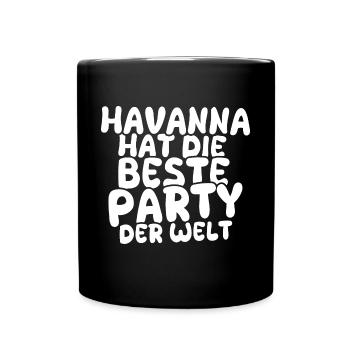 Holiday destination Havana - Full Colour Mug - black - Front