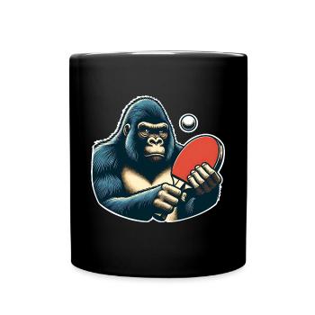 Ping-pong - Mug uni - noir - Devant