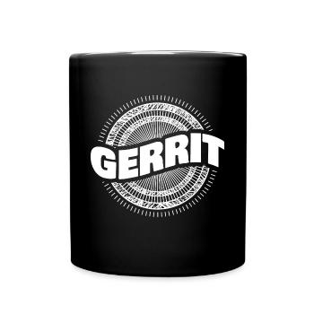 Cadeau pour Gerrit - Mug uni - noir - Devant