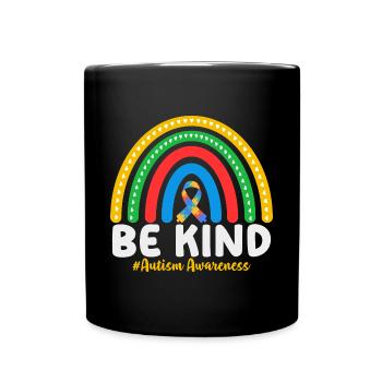 Autism Awareness - Tasse einfarbig - Schwarz - Vorne