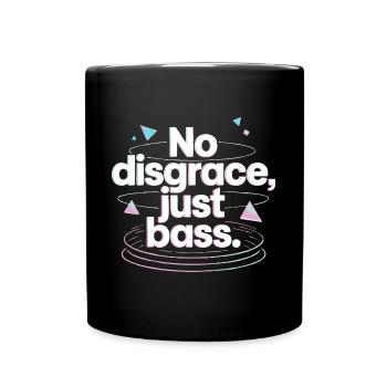 Pas de disgrâce, juste de la basse rétro - Mug uni - noir - Devant