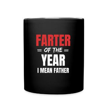 Cadeau drôle pour le papa papa papa humour - Mug uni - noir - Devant