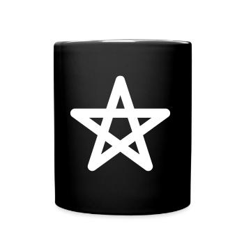 pentagram - Full Colour Mug - black - Front