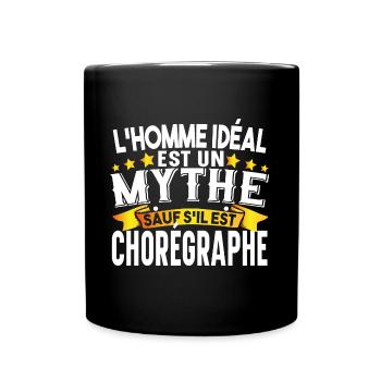 Chorégraphe Homme Chorégraphie Danseur Danser - Mug uni - noir - Devant