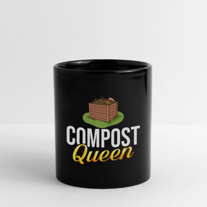 Composting Compost Worm Waste Full Colour Mug