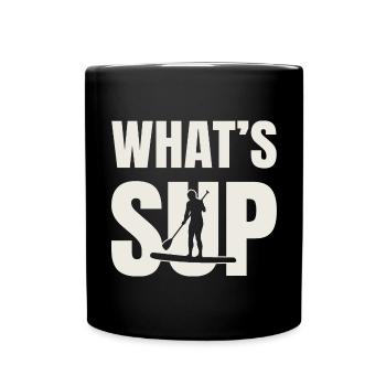 Stand up Paddle PADDLE PADDLE, Paddle - Mug uni - noir - Devant