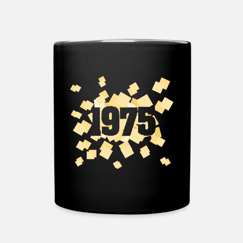 1975 - Mug uni - noir