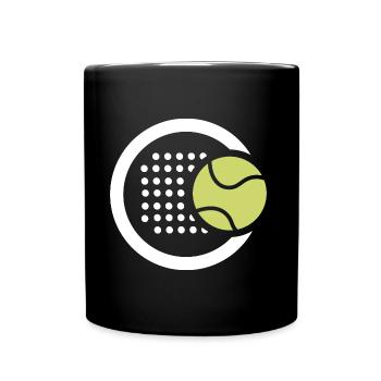 Padel Player Padeltennis Paddle Padel Tennis - Full Colour Mug - black - Front