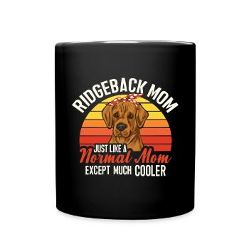 Rhodesian Ridgeback Dog - Full Colour Mug - black - Front