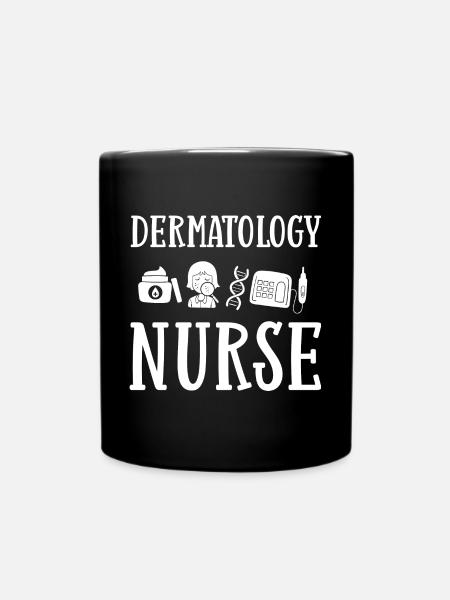 Dermatologie Hautpflege Haut Medizin Erkrankung - Tasse einfarbig - Schwarz