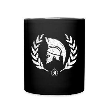 Greek - Tasse einfarbig - Schwarz - Vorne