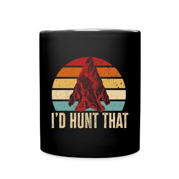 Arrowhead Hunting Pfeilspitzen Sammler - Tasse einfarbig - Schwarz - Vorne