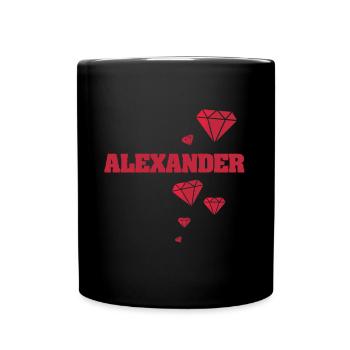 Idée cadeau Alexander Alex - Mug uni - noir - Devant
