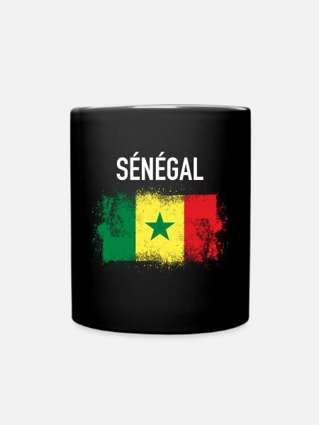 Sénégal - Mug uni - noir