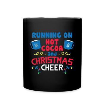 Cadeaux de Noël Noël - Mug uni - noir - Devant