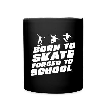 Drôle de slogan de skateboard - Mug uni - noir - Devant