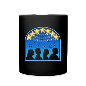 Pinoy Christmas Design für stolze Filipinos - Tasse einfarbig - Schwarz - Vorne