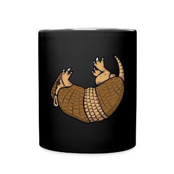 Cadeau de tatou drôle de dicton - Mug uni - noir - Devant