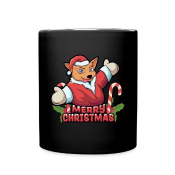 Cadeaux de Noël Noël - Mug uni - noir - Devant