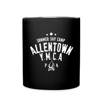 Sommer-Tagescamp Allentown PA YMCA - Tasse einfarbig - Schwarz - Vorne