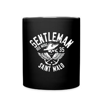 Gentleman des mers - Mug uni - noir - Devant