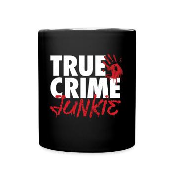 True Crime Lover - Podcasts - Tasse einfarbig - Schwarz - Vorne