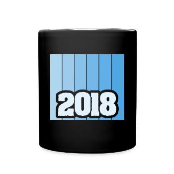 2018 - Full Colour Mug - black - Front