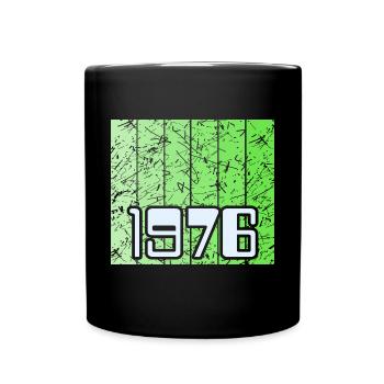 Green 1976 - Full Colour Mug - black - Front