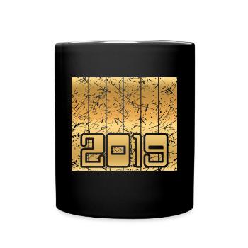Green 2019 - Full Colour Mug - black - Front