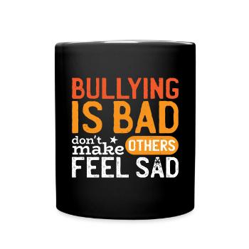 Mois national de l’intimidation - Mug uni - noir - Devant