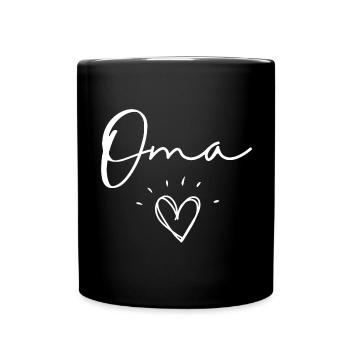 oma - Full Colour Mug - black - Front