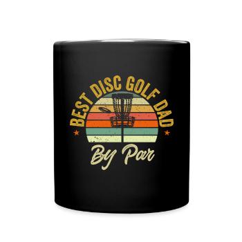 Discgolf Disc Golf Frisbee - Tasse einfarbig - Schwarz - Vorne