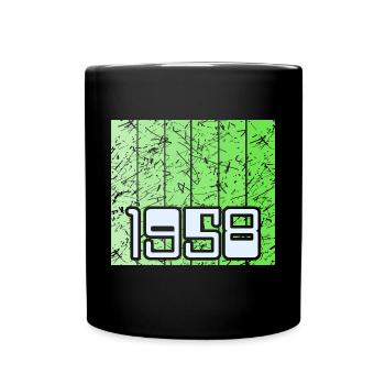 Year 1958 - Full Colour Mug - black - Front