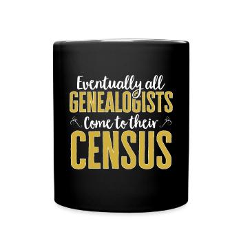Généalogie Généalogie Généalogiste - Mug uni - noir - Devant
