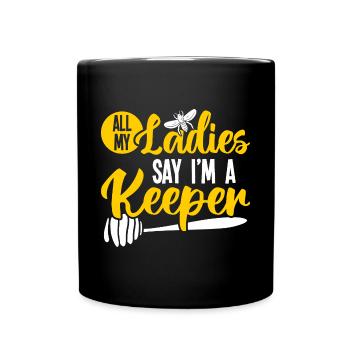 Apiculteurs Abeilles Abeilles mellifères Apiculture - Mug uni - noir - Devant