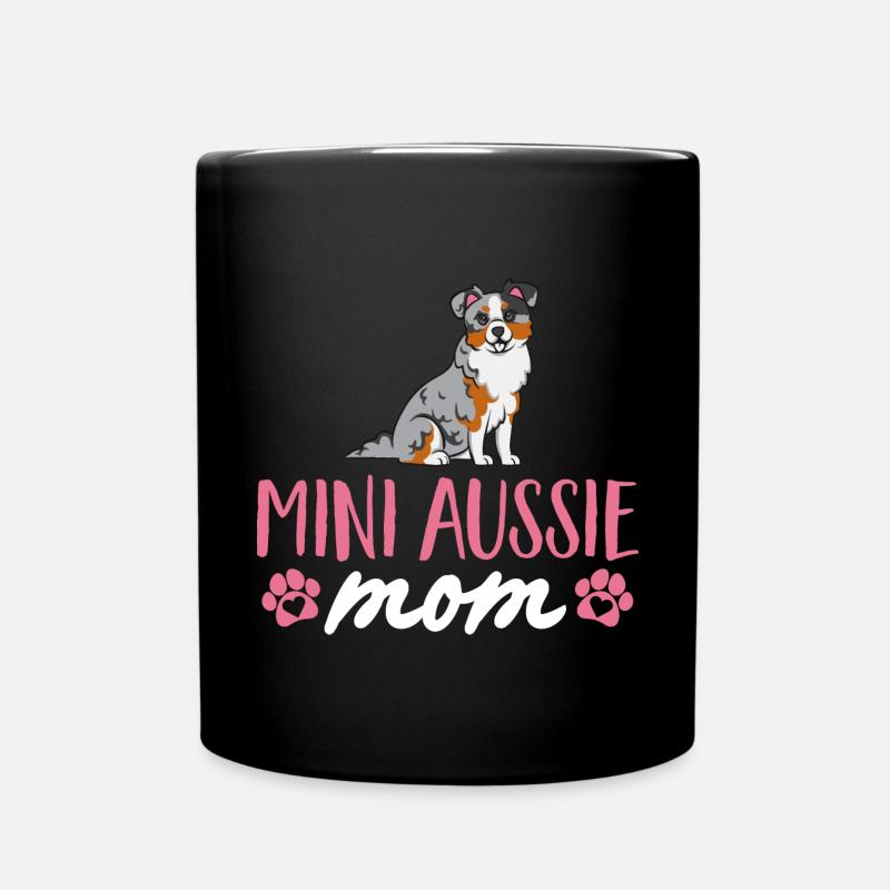 Berger australien miniature - Mug uni - noir