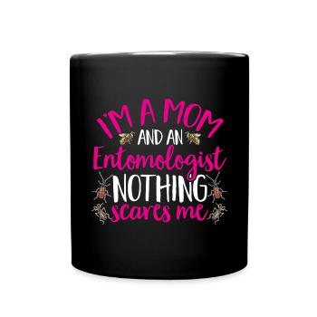 Insect collectors, insects, beetle lovers, entomologists - Full Colour Mug - black - Front