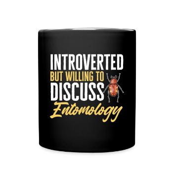 Collectionneurs d’insectes, insectes, amateurs de coléoptères, entomologistes - Mug uni - noir - Devant