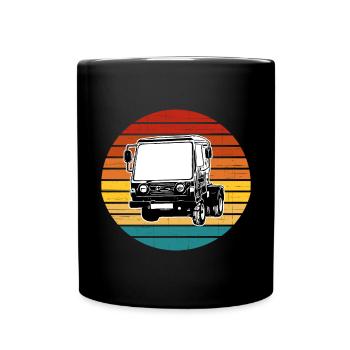 Multicar M25 Multicar Nouveaux camions Multricar - Mug uni - noir - Devant