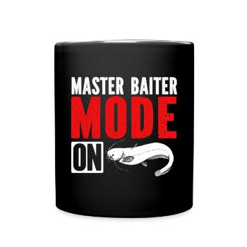 Pêche au poisson-chat Pêcheurs à la ligne - Mug uni - noir - Devant