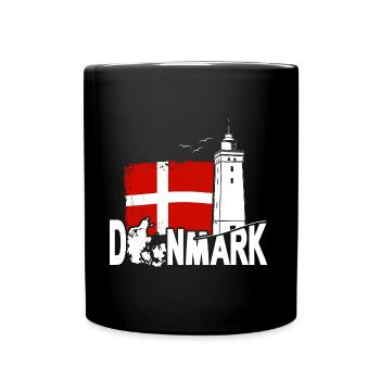 Rubjerg Knude Danemark Tourisme - Mug uni - noir - Devant